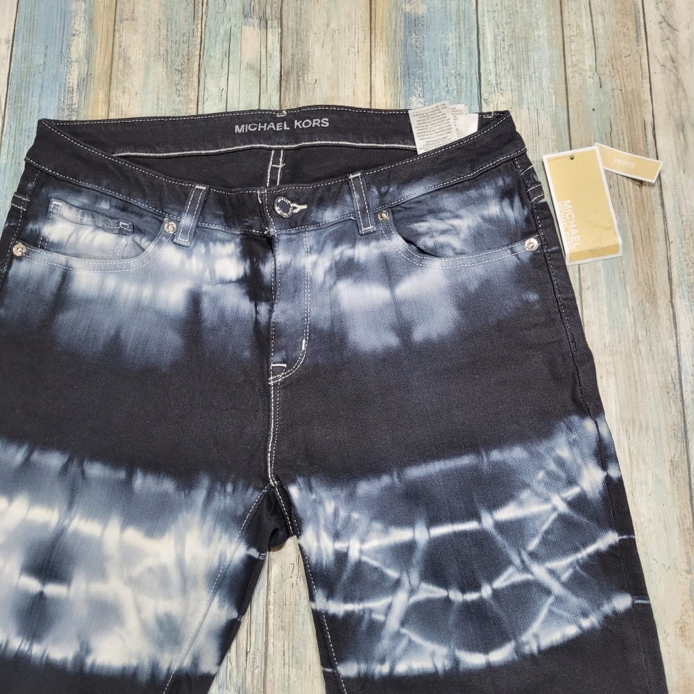 ✨️HP✨️Michael kors Tie Dye Denim Jean. - Picture 8 of 15
